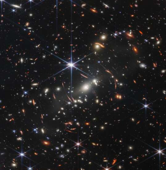 Webb galaxy cluster 