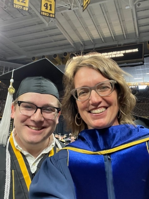 Will Golay and Cornelia Lang Commencement23