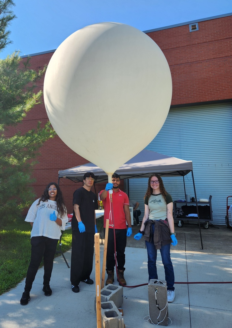 Edge of Space students with high altitude balloon