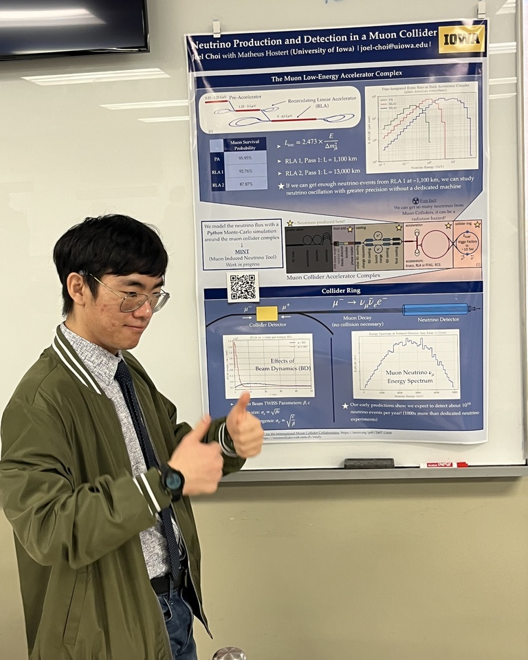 Joel Choi at Acevedo Poster Contest