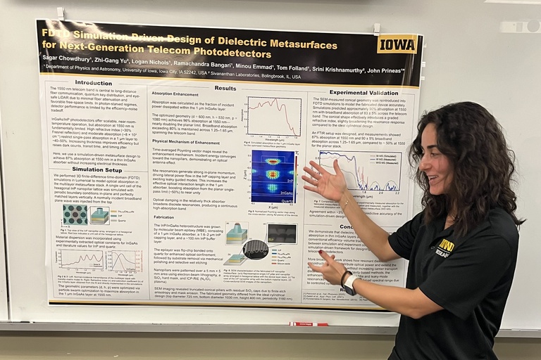 Minou Emmad at Acevedo Poster Contest