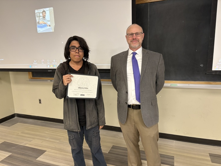 Alberto Felix - Goertz Nicholson Scholarship 2026 Awards Colloquium