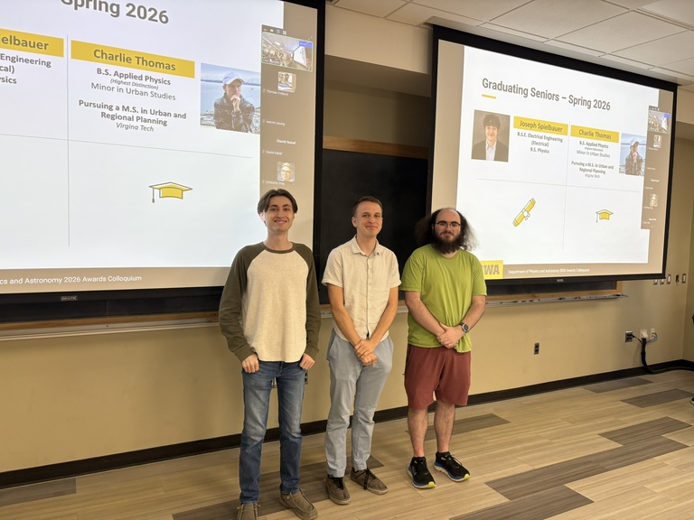 Graduating Seniors 2026 Awards Colloquium