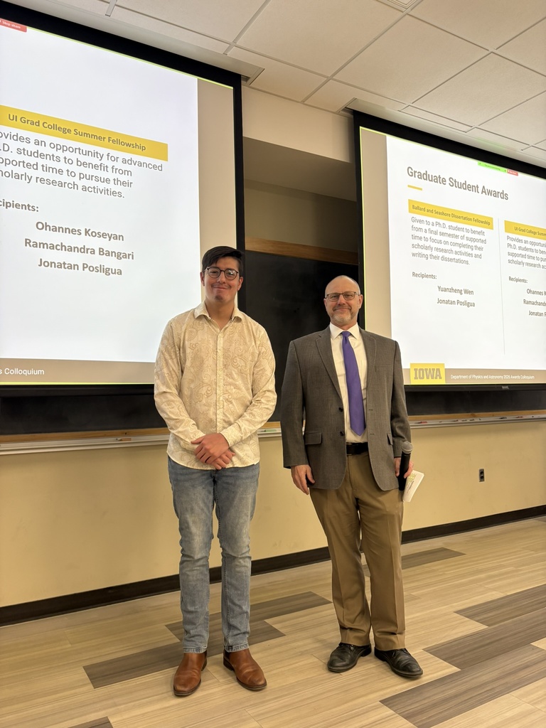 Jonatan Posligua - Ballard Seashore Summer Fellowship 2026 Awards Colloquium