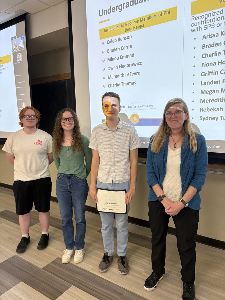 Landen Freeman, Sydney Tune, Charlie Thomas - Volunteer Recognition 2026 Awards Colloquium