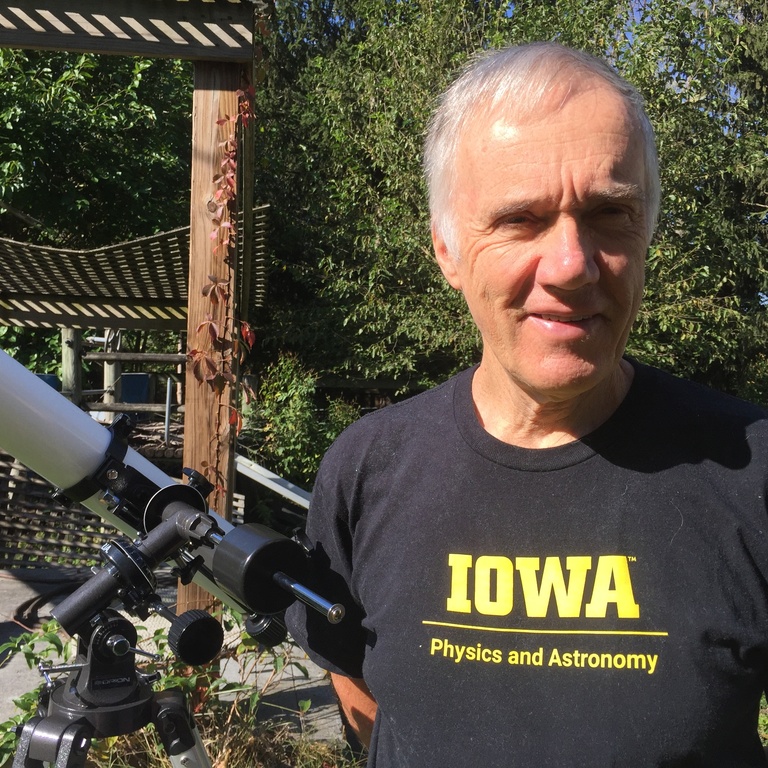 Steven Spangler; professor emeritus of physics and astronomy, University of Iowa