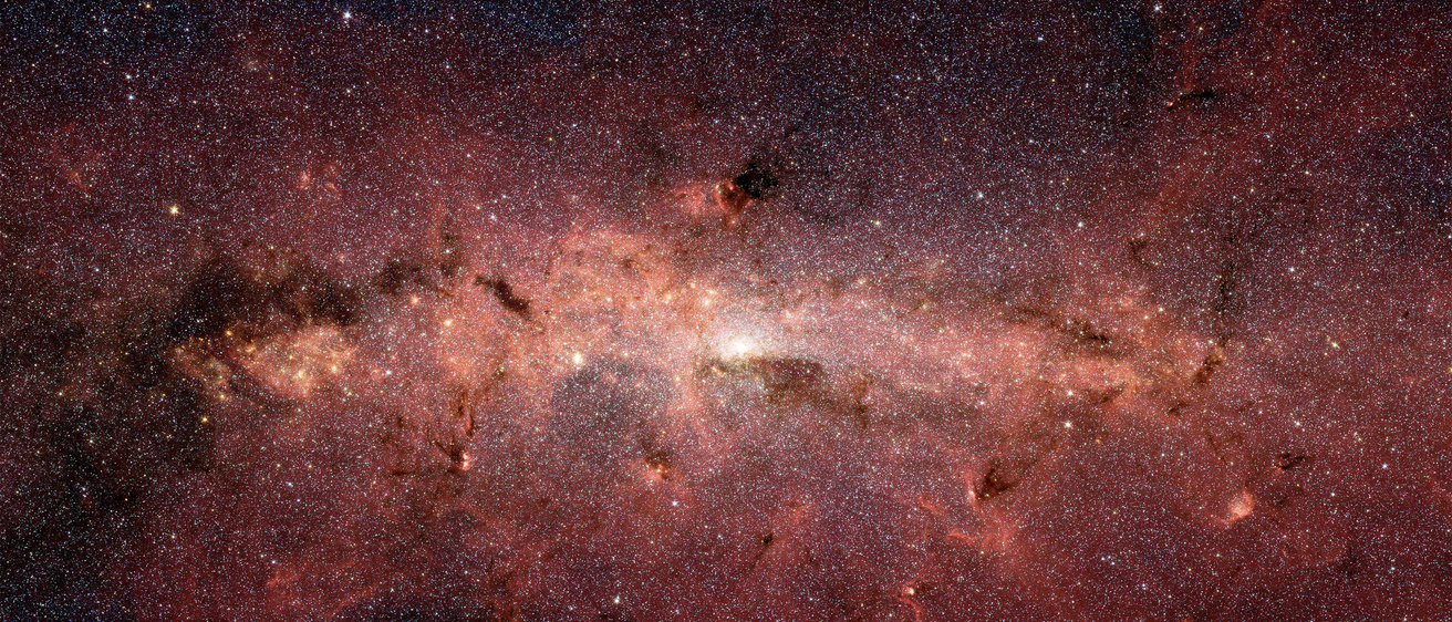 The Milky Way galaxy's Central Molecular Zone (CMZ).