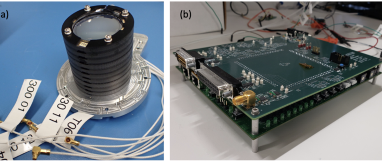  PLASMIC detector stack – flight model PLASMIC daughterboard