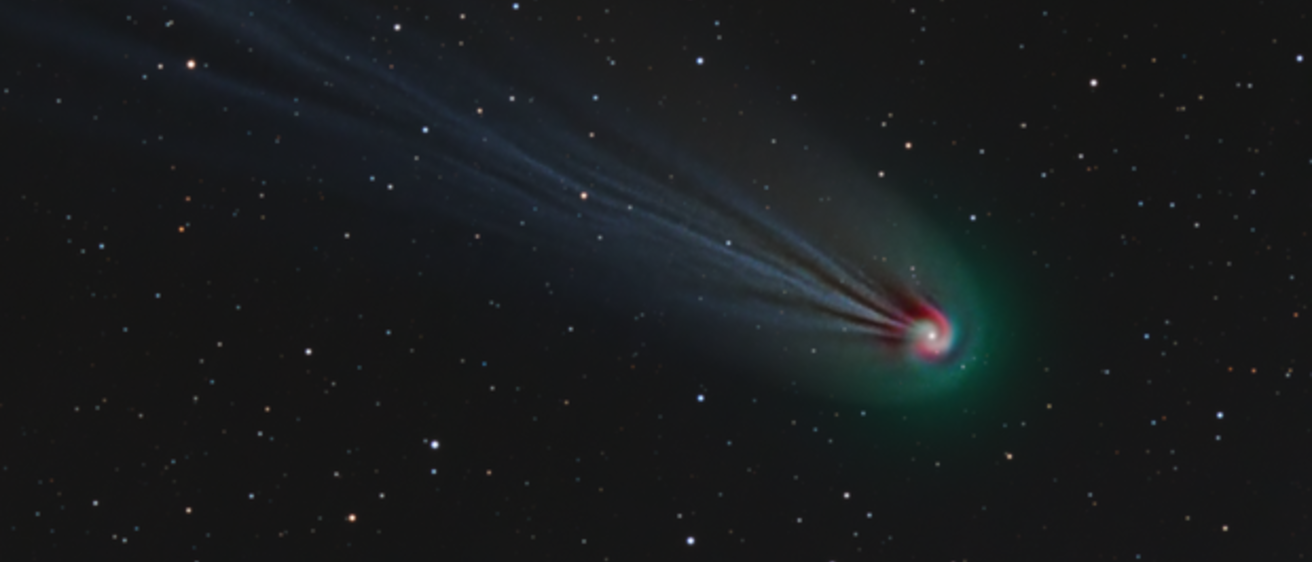 12P/Pons-Brooks comet and its rotating coma