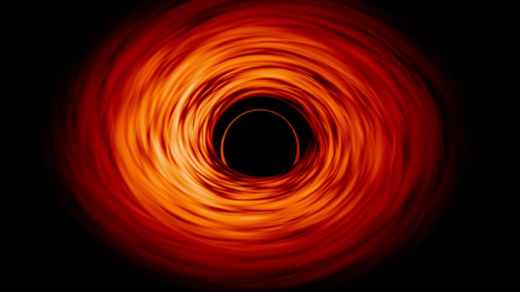 turbulent plasma around black hole