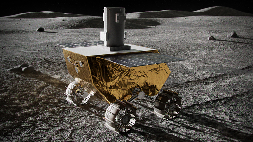 Lunar vertex rover